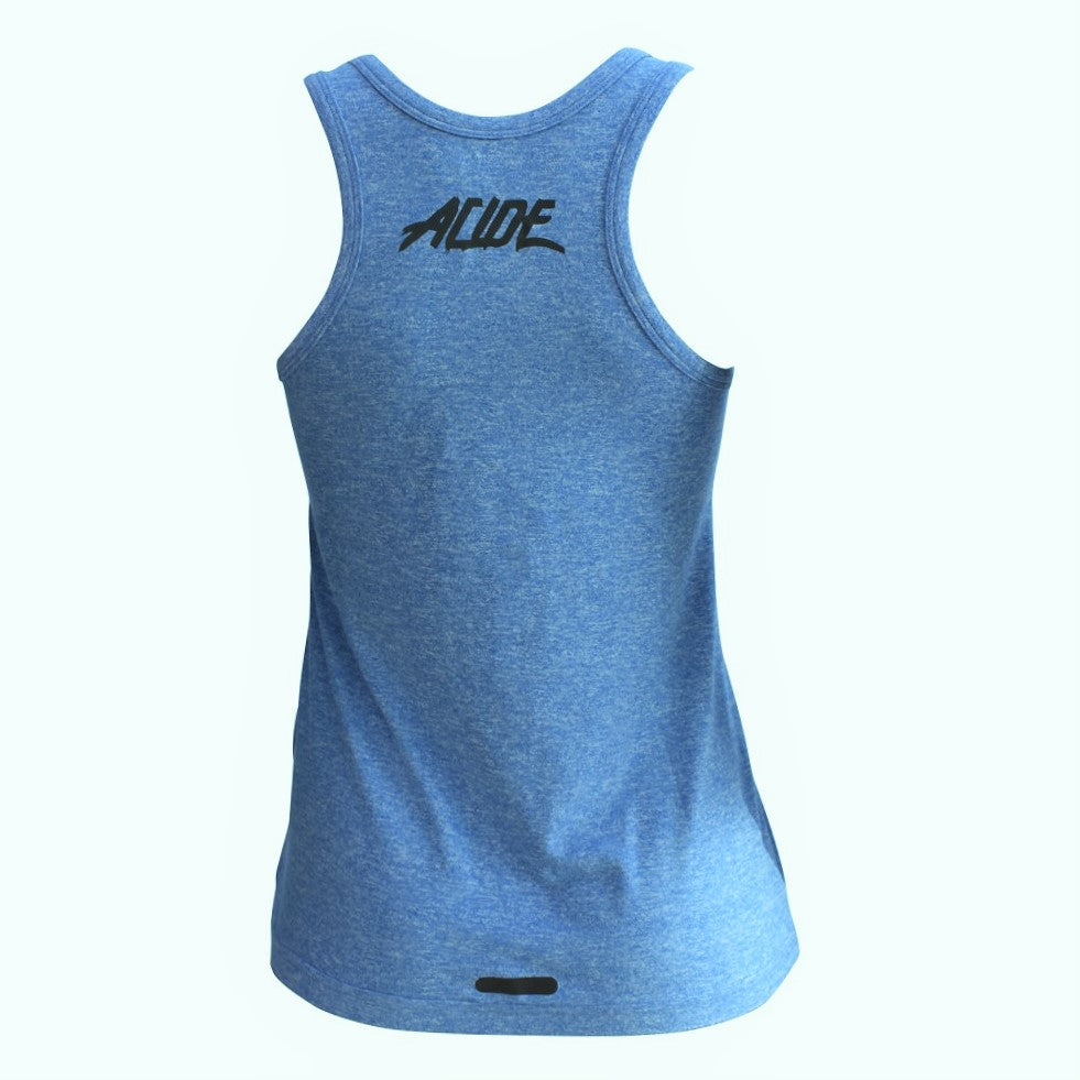 Camiseta Azul Cielo Jaspe Dama
