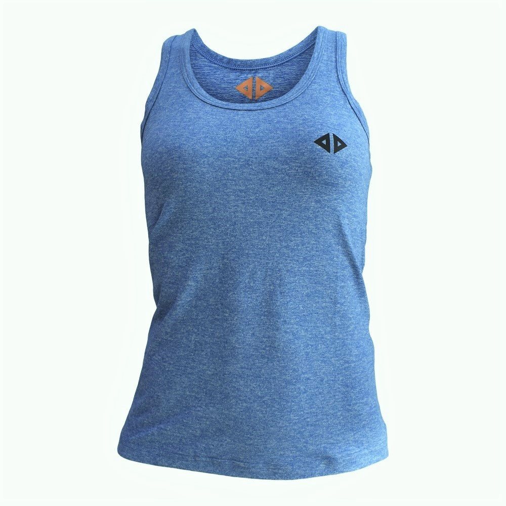 Camiseta Azul Cielo Jaspe Dama