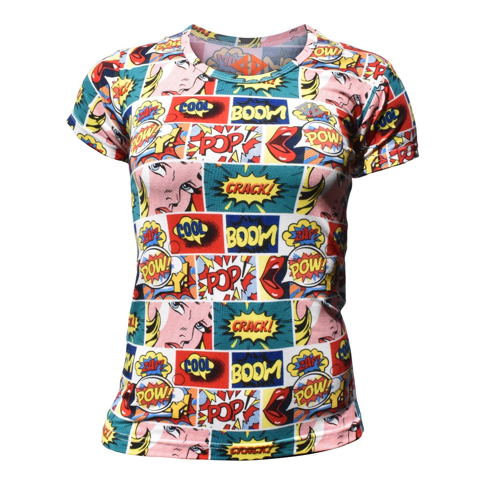 Playera Comic Dama
