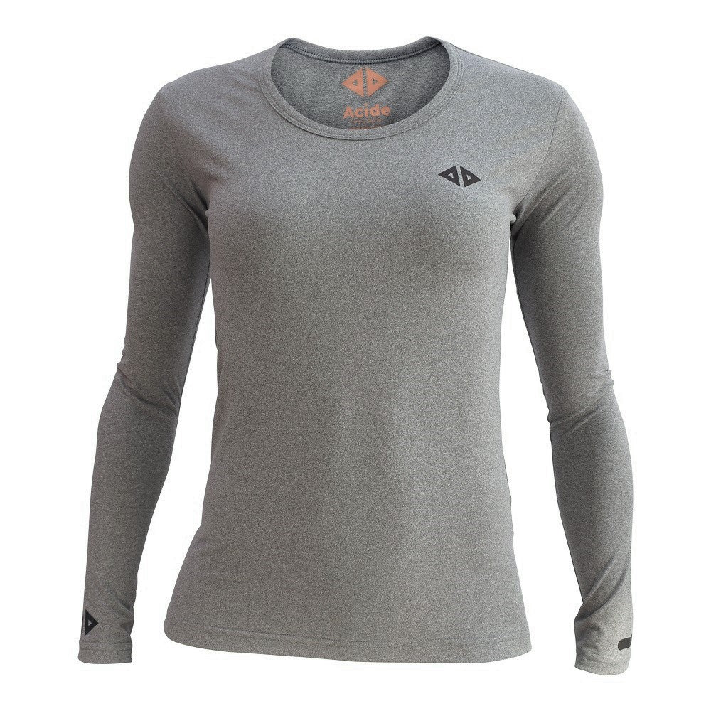Camiseta deportiva de manga larga gris Colorado Rapids Greenway de Concepts  para mujer