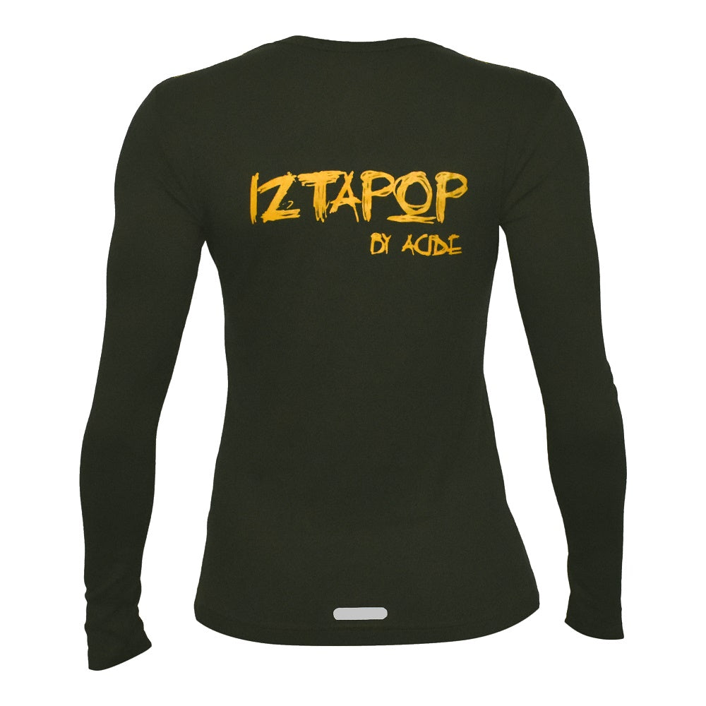 Playera IztaPop Verde Botella Dama