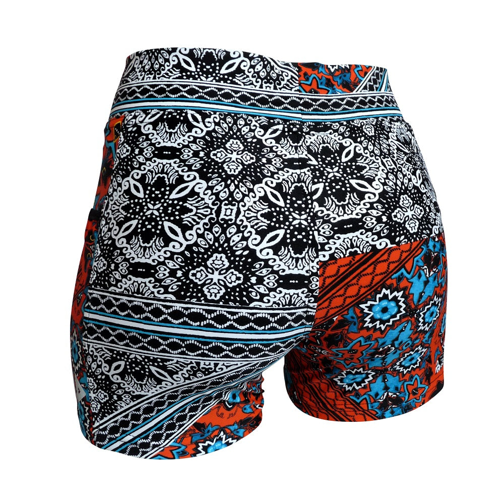 short biker corto Andalu dama