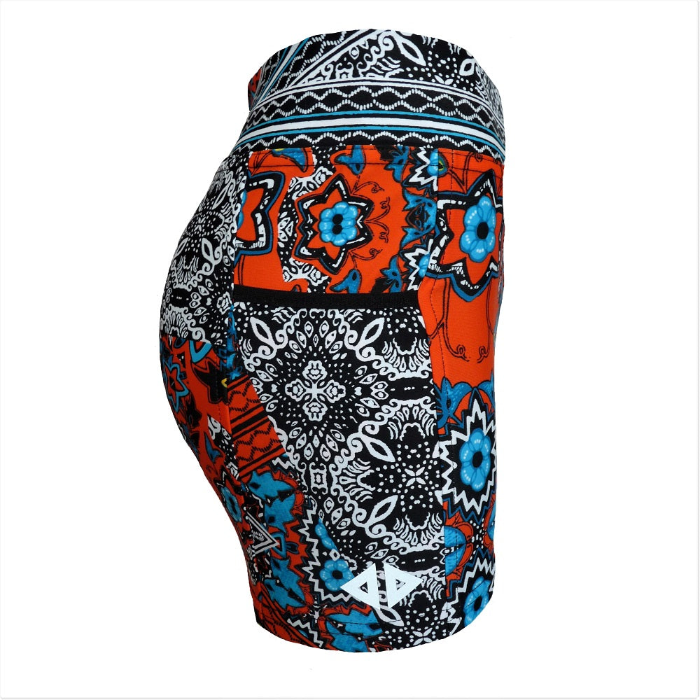 short biker corto Andalu dama