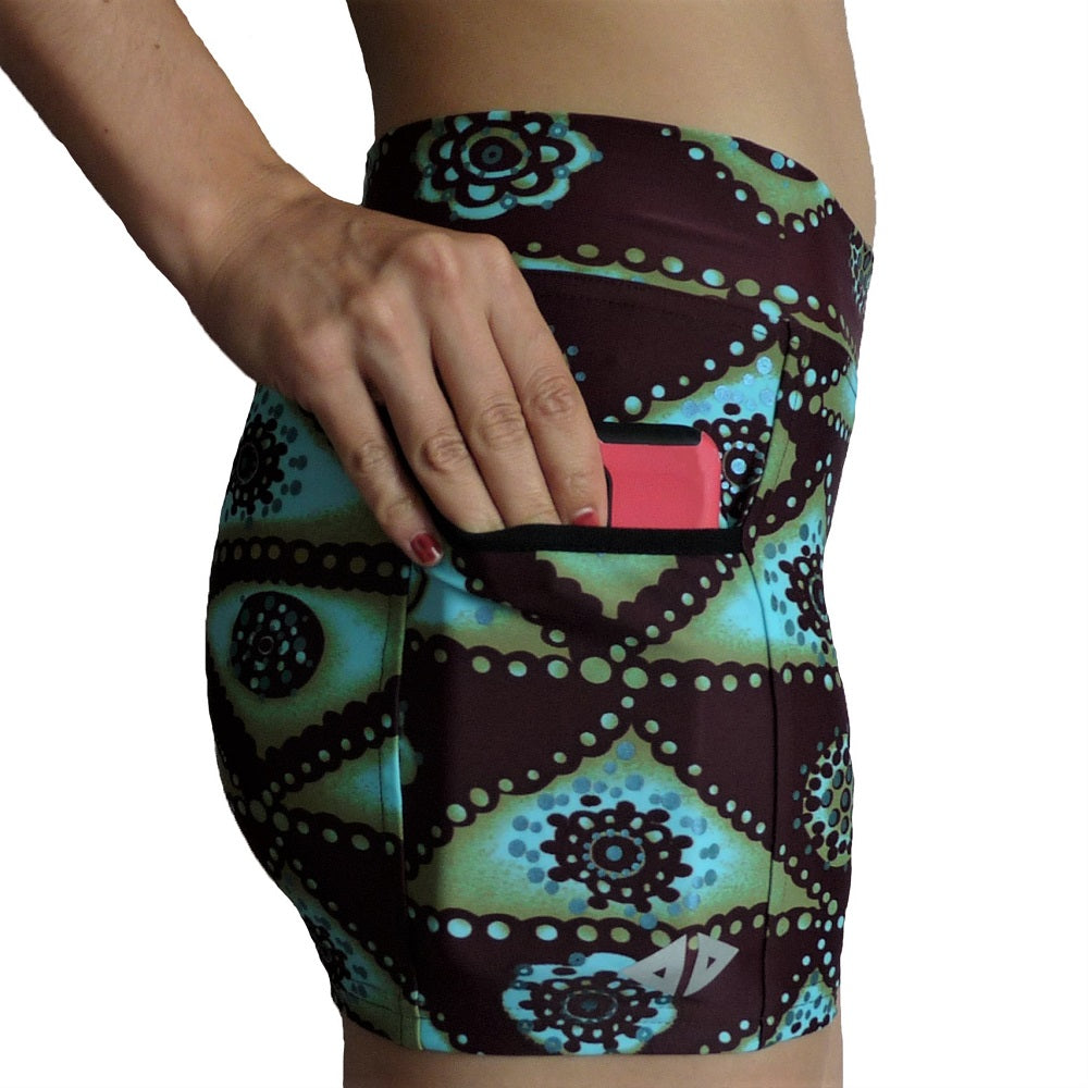 short biker corto Maroc dama