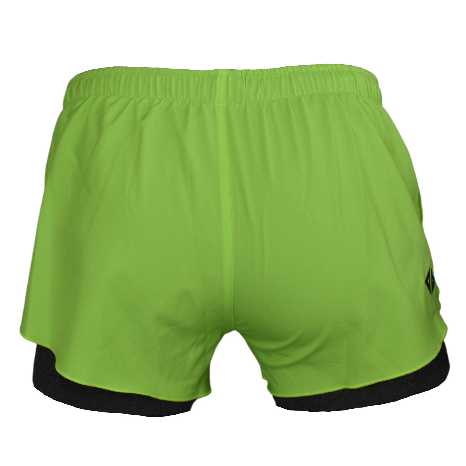 Short be brave amarillo neon mariposa corto dama