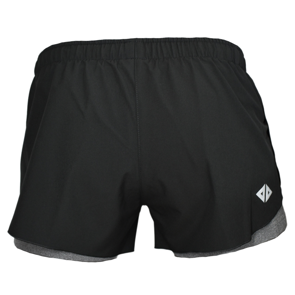 Short be brave negro mariposa corto dama