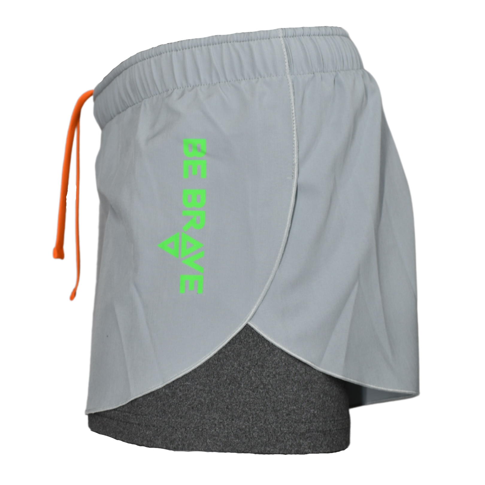 Short be brave gris perla mariposa corto dama