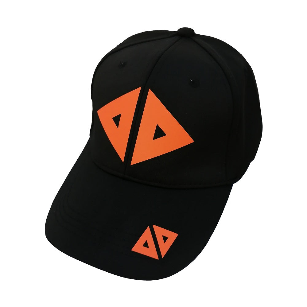 Gorra Dry Acide Negro con Naranja