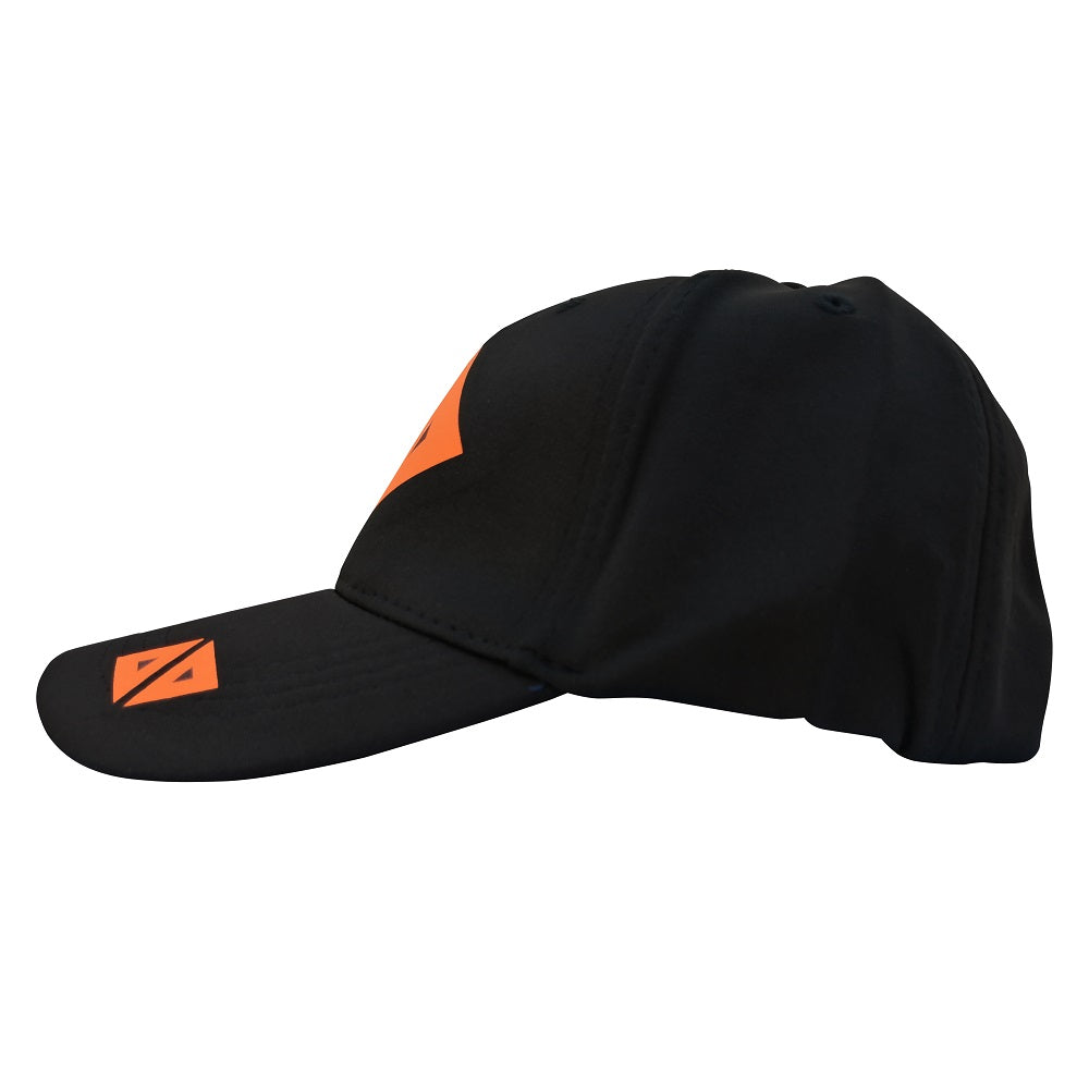 Gorra Dry Acide Negro con Naranja
