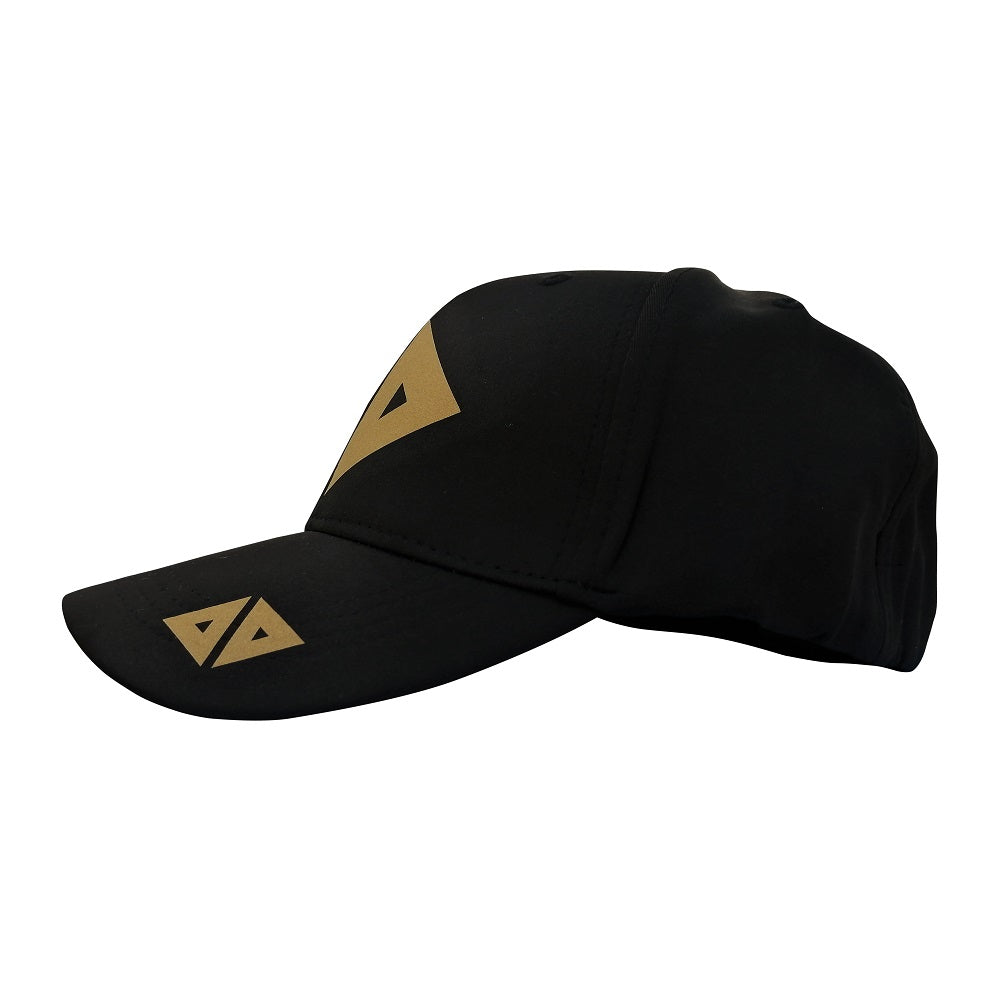 Gorra Fly Acide Negro con Oro