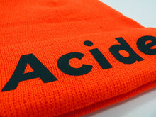 Cargar imagen en el visor de la galería, Gorro Tejido Básico Acide Naranja Neon Negro