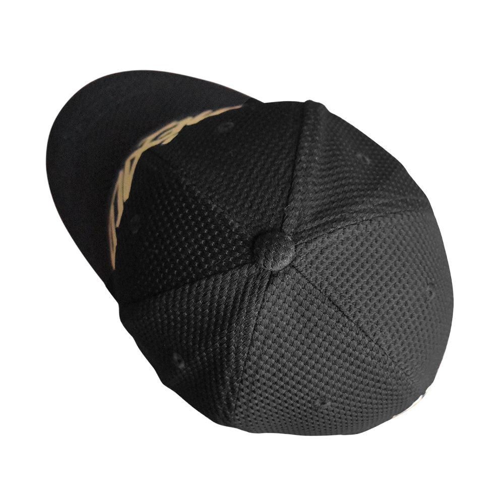 Gorra Dry México negro con oro