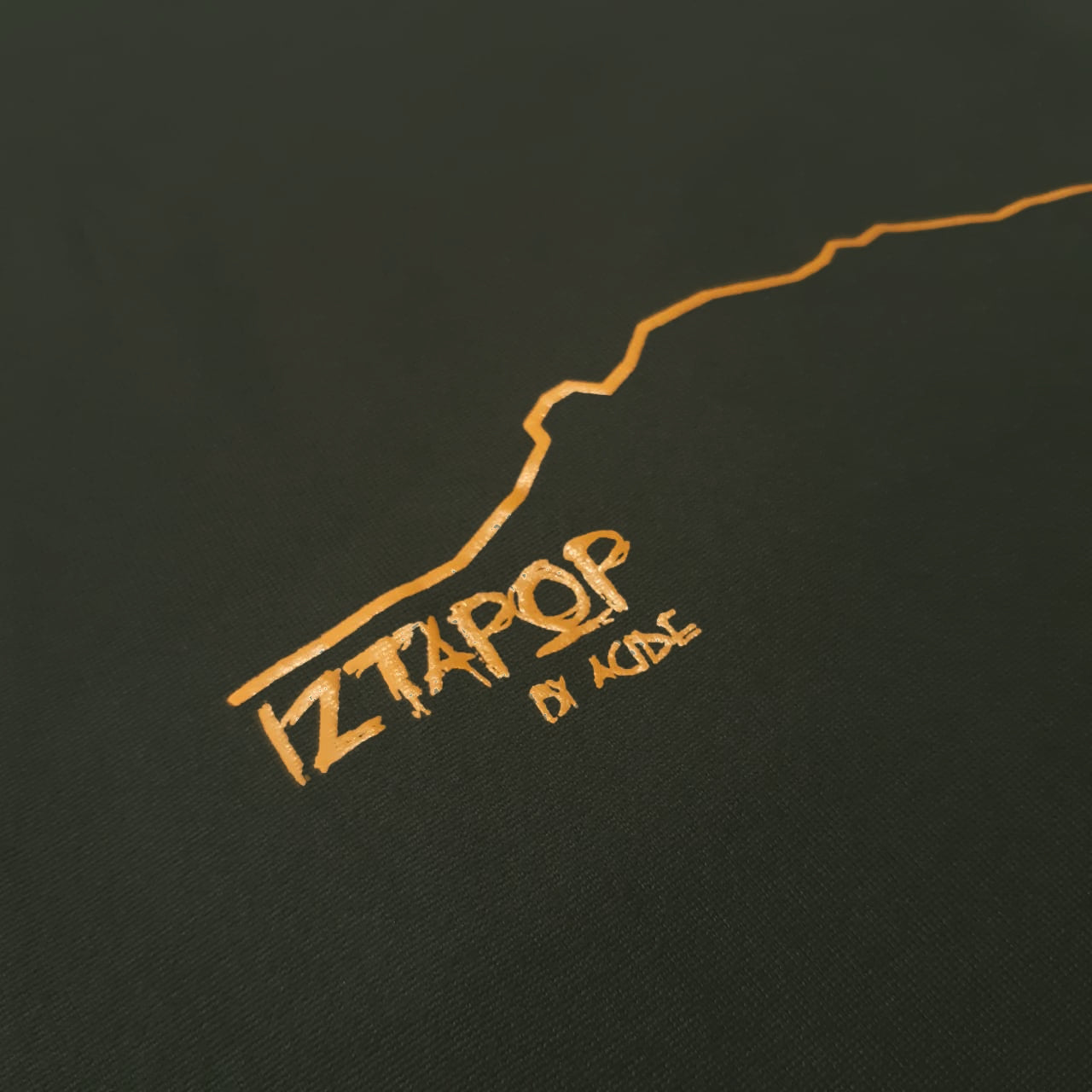 Playera IztaPop Verde Botella Dama