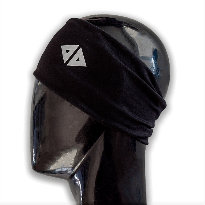 Headband ligera negro