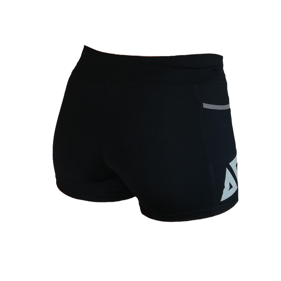 Short Biker Corto Negro Dama