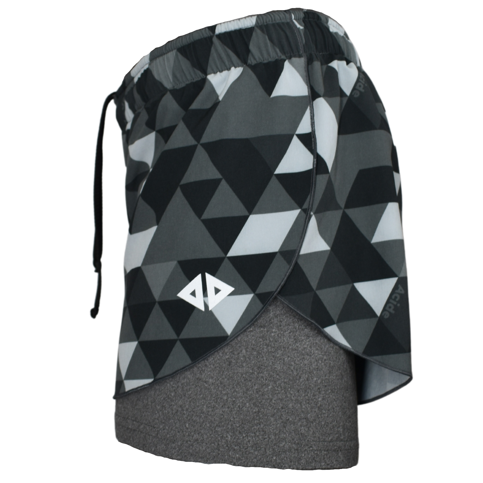 Short geo grey mariposa corto dama