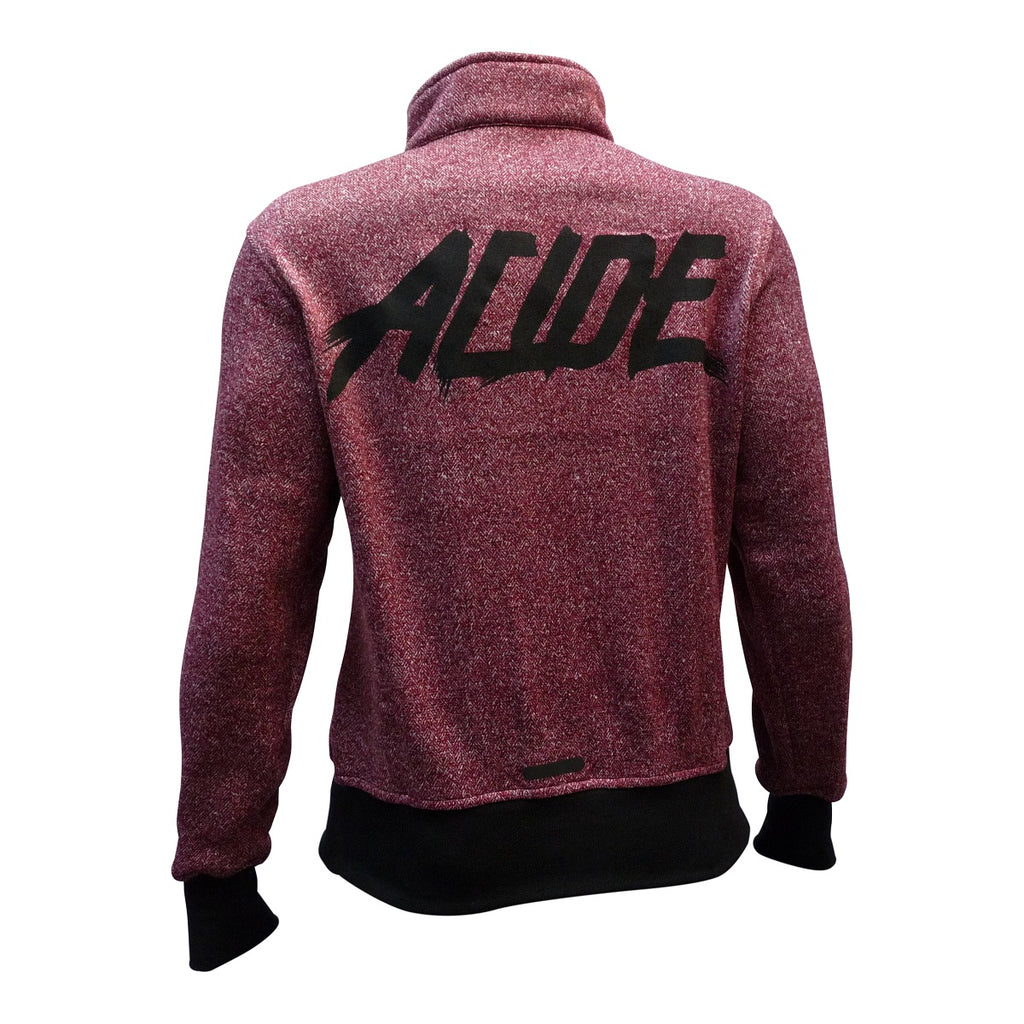 sudadera College Rojo dama