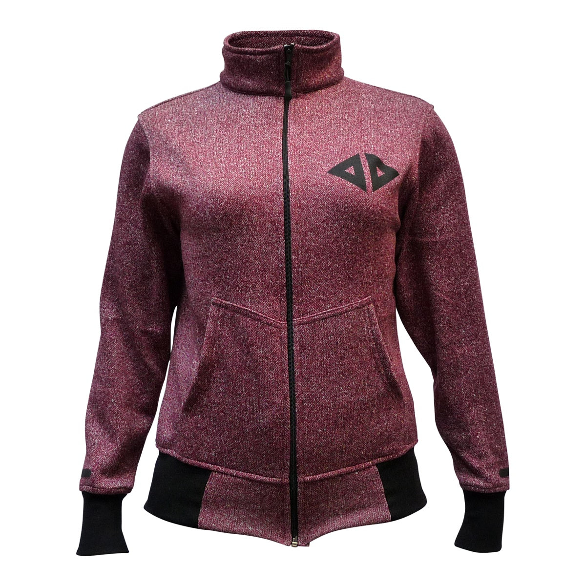 sudadera College Rojo dama