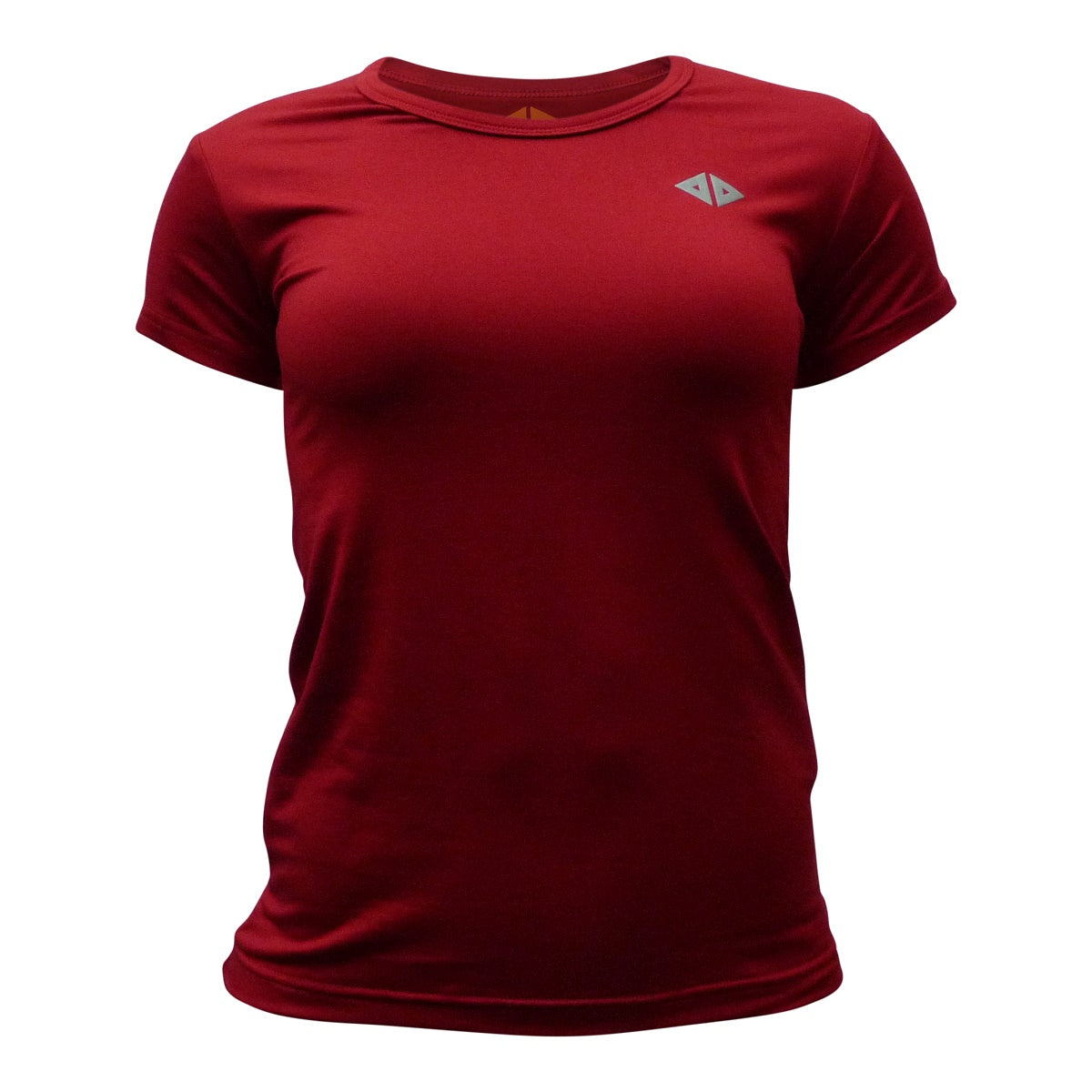 playera Manga Corta Rojo dama