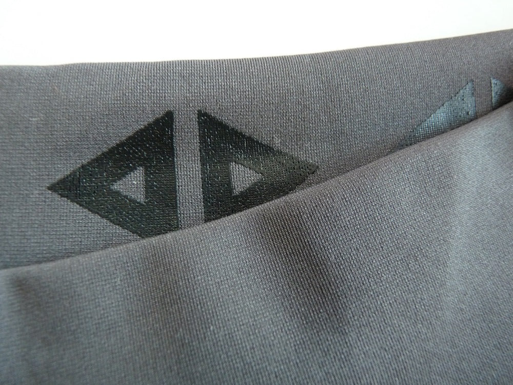 short biker largo Gris dama
