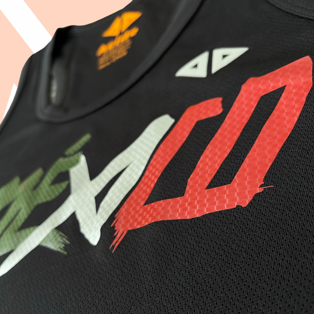 Camiseta México Sangre Nueva Negro Caballero