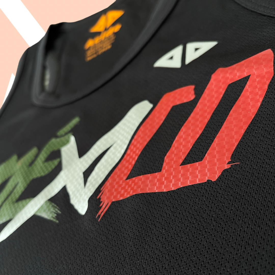Camiseta México Sangre Nueva Negro Caballero