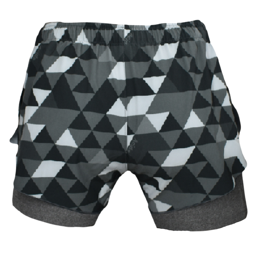 Short geo grey mariposa corto dama
